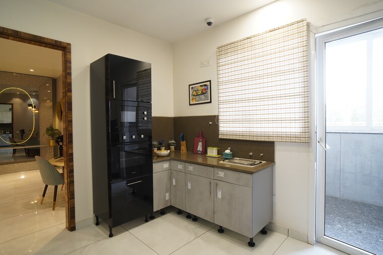 Kitchen, malwa-escon-primera 3 Bedroom 2250 Sq.Ft. Apartment In International Airport Road Zirakpur 9535457