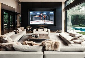 Living Room in 2 BHK Apartment at Ekta CHS Ltd, Gokuldham Colony – for Rent