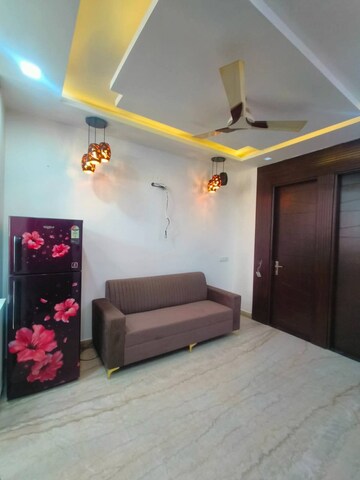 Living Room in 2 BHK Apartment at Freedom Fighters Enclave – for Rent