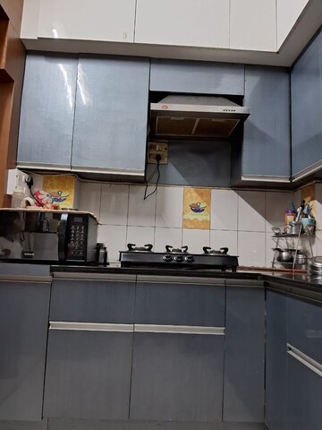 Kitchen in 3 BHK Apartment at Gaur Green City, Indrapuram – for Rent