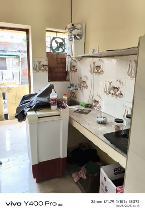 Kitchen in 1 RK Apartment at Dwarka – for Rent