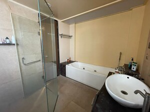 Bathroom in 2 BHK Apartment at Sanklecha Mango Woods, Kondhwa – for Rent