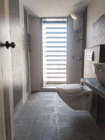 Attached Bathroom in 3 BHK Apartment at Jangid Galaxy, Ghodbunder Road – for Rent
