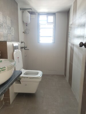 Bathroom in 3 BHK Apartment at Jangid Galaxy, Ghodbunder Road – for Rent