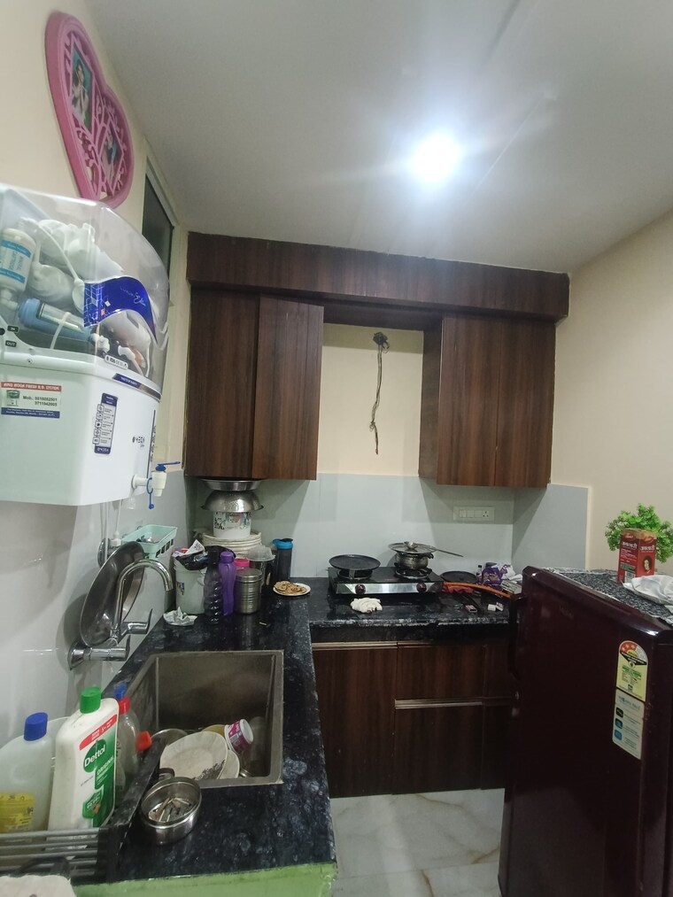 Kitchen, sector 89 1 Bedroom 550 Sq.Ft. Builder Floor In Sector 89 Noida 9535656