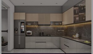 Kitchen in 3 BHK Apartment at Moshi Pradhikaran – for Sale