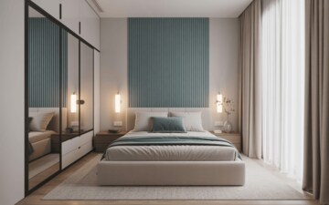 Bedroom in 2 BHK Apartment at Gokuldham Shopping Centre, Goregaon East – for Rent