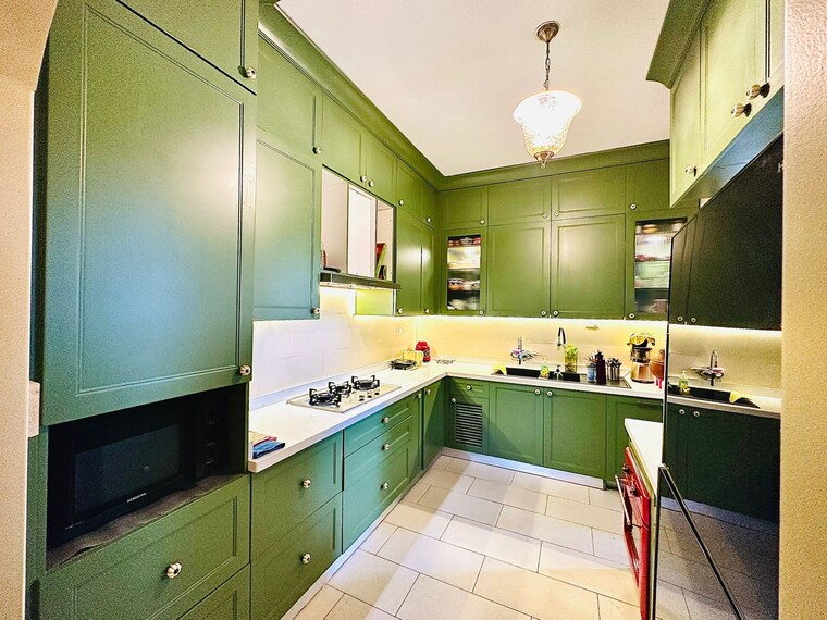 Kitchen, sobha-city-gurgaon 3 Bedroom 2002 Sq.Ft. Apartment In Sector 108 Gurgaon 9535826