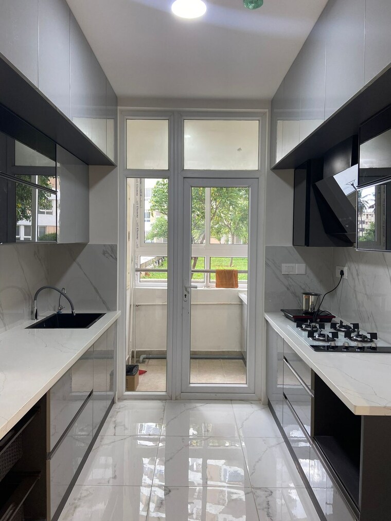 Kitchen, godrej-aqua 3 Bedroom 1701 Sq.Ft. Apartment In International Airport Road Bangalore 9535731