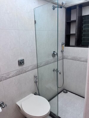 Bathroom in 3 BHK Apartment at Bandra West – for Rent