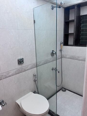 Bathroom in 3 BHK Apartment at Bandra West – for Rent