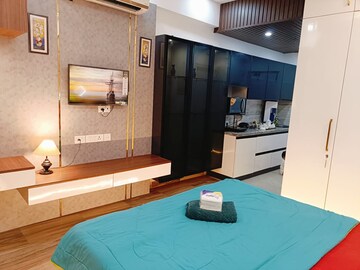 Kitchen in 1 BHK Apartment at Paramount Golfforeste, Zeta I Greater Noida – for Rent