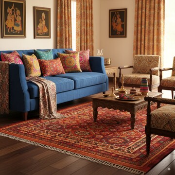 Living Room in 2 BHK Apartment at Gokuldham Shopping Centre, Goregaon East – for Rent