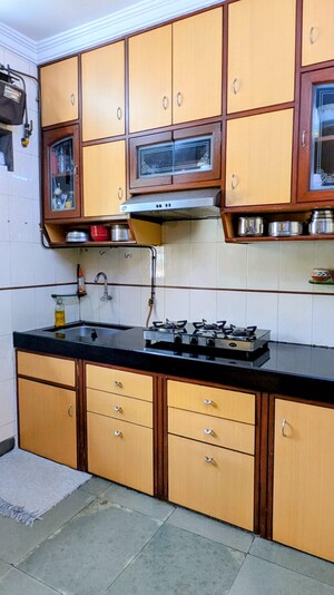 Kitchen in 1 BHK Apartment at Bhandup East – for Rent