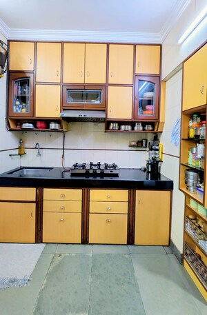 Kitchen in 1 BHK Apartment at Bhandup East – for Rent