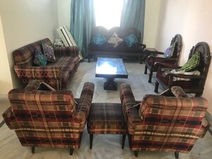 Living Room in 3 BHK Penthouse at Kiran Residency, Sector 56 – for Rent