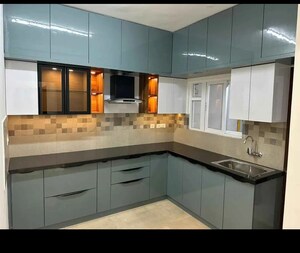 Kitchen in 3 BHK Apartment at Prestige Beverly Hills, Kokapet – for Rent