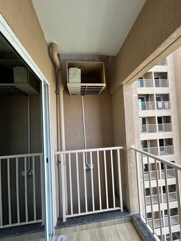 Balcony in 3 BHK Apartment at Godrej Green Vistas, Mahalunge – for Rent