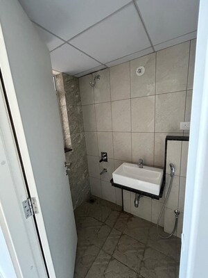 Bathroom in 3 BHK Apartment at Godrej Green Vistas, Mahalunge – for Rent