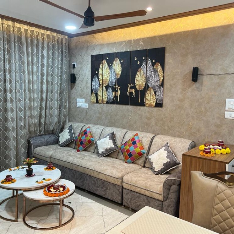 Living Room, hatkesh udhog nagar 2 Bedroom 711 Sq.Ft. Builder Floor In Hatkesh Udhog Nagar Thane 9536042