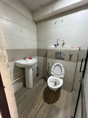 Bathroom in 1 BHK Apartment at Chandigarh Citi Center, Vip Road – for Rent