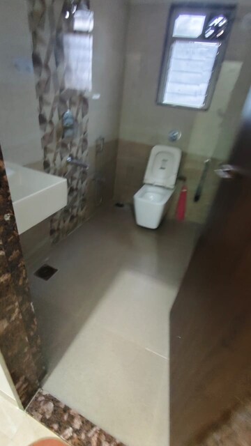 Bathroom in 1 BHK Apartment at Rohit CHS, Panch Pakhadi – for Rent