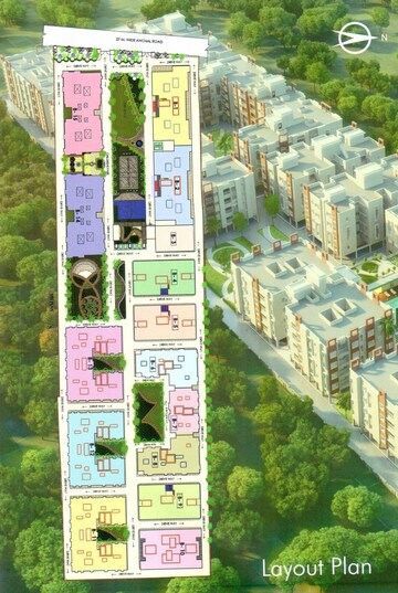 Master Plan in 2 BHK Apartment at Ranidanga – for Sale