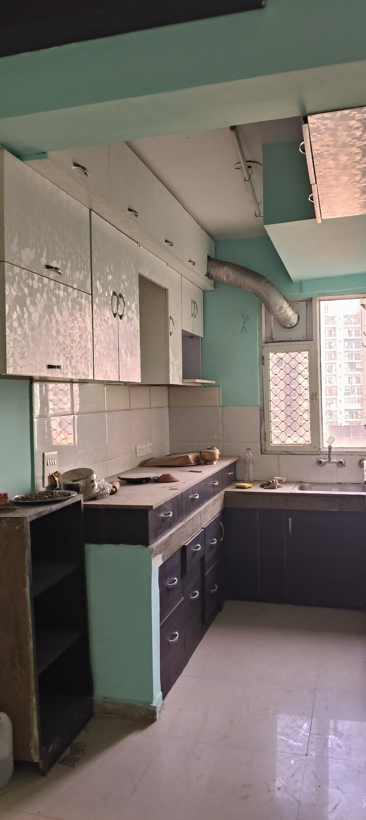 Kitchen, sam-palm-olympia 3 Bedroom 1335 Sq.Ft. Apartment In Sector 16c Greater Noida Greater Noida 9536076