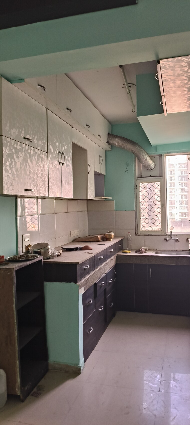 Kitchen, sam-palm-olympia 3 Bedroom 1335 Sq.Ft. Apartment In Sector 16c Greater Noida Greater Noida 9536076