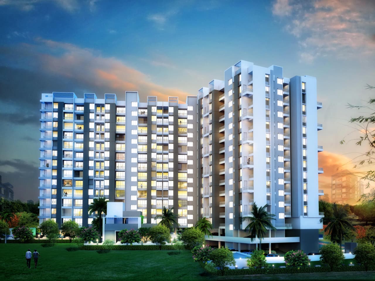 2 BHK 847 Sq.Ft. Apartment in Yash Florencia