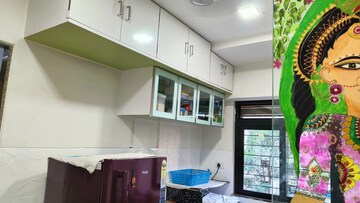Kitchen in 3 BHK Apartment at Kanakia Spaces Zen World, Kanjurmarg East – for Rent