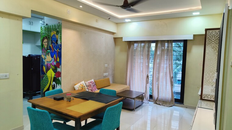 Living Room, kanakia-spaces-zen-world 3 Bedroom 839 Sq.Ft. Apartment In Kanjurmarg East Mumbai 9535634
