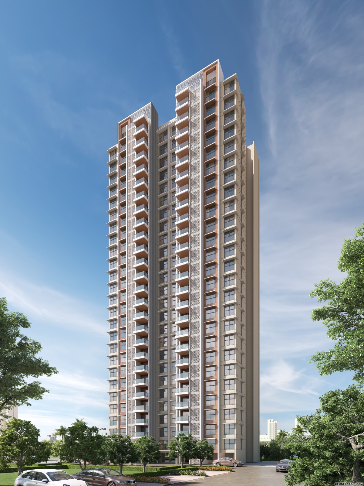 4 BHK + Study Room 1640 Sq.Ft. Apartment in Lodha Bella Vita