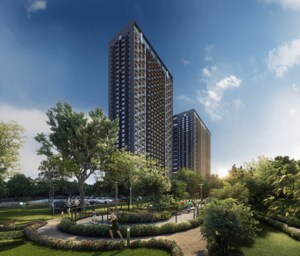 3 BHK Apartment – Exterior View View at Puravankara Purva Atmosphere, Thanisandra Main Road - for Sale