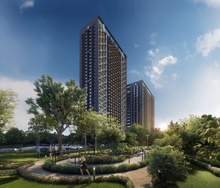 Exterior View, puravankara-purva-atmosphere 3 Bedroom 2010 Sq.Ft. Apartment In Thanisandra Main Road Bangalore 9536296