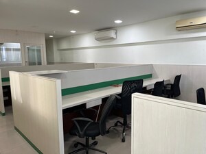 Team Area in  Office Space at Real Tech Park, Vashi Sector 30a – for Rent