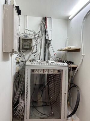 Staircase in  Office Space at Real Tech Park, Vashi Sector 30a – for Rent