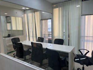 Team Area in  Office Space at Real Tech Park, Vashi Sector 30a – for Rent