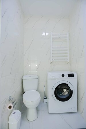 Bathroom in 2 BHK Apartment at Amrapali Riverview, Amrapali Leisure Valley – for Rent