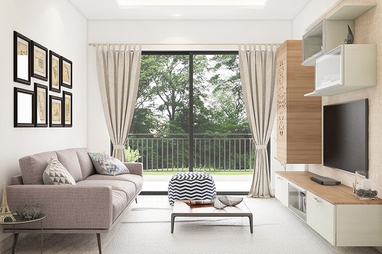 Living Room, skh-echium 2 Bedroom 1100 Sq.Ft. Villa In Whitefield Bangalore 9536090