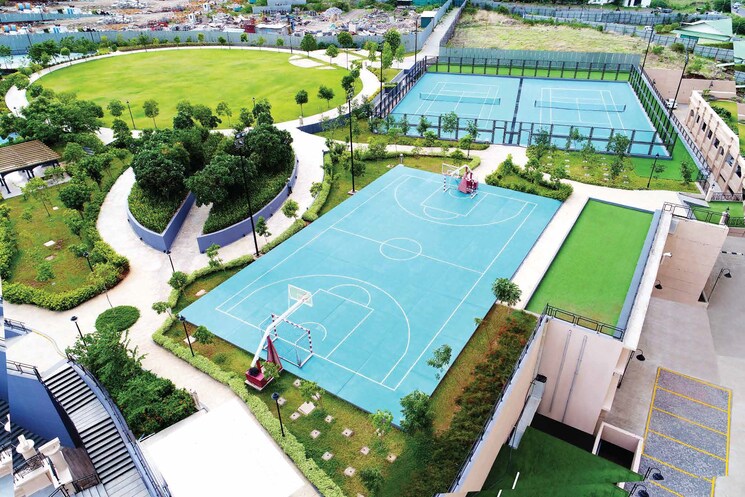 Master Plan, k-raheja-reserve 2 Bedroom 825 Sq.Ft. Apartment In Mohammadwadi Pune 9536466