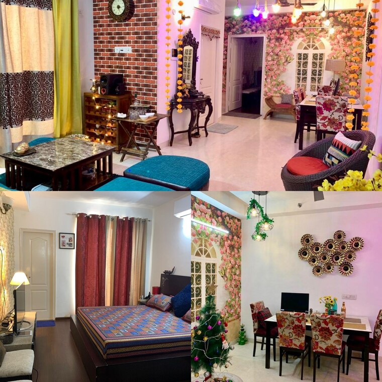 Living Room, supertech-araville 3 Bedroom 1945 Sq.Ft. Apartment In Sector 79 Gurgaon 9536567