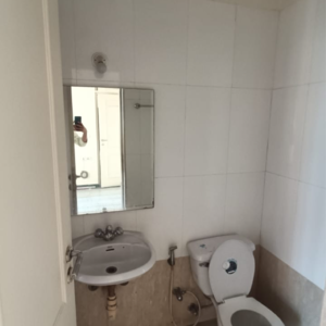 Bathroom in 1 BHK Apartment at Hiranandani Estate Flora, Anu Nagar – for Rent