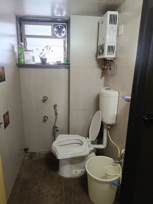 Bathroom in 2 BHK Apartment at Kalpataru Habitat Mumbai, Parel – for Rent