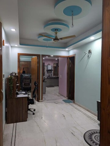 Bedroom in 2 BHK Builder Floor at Huda CGHS, Sector 56 – for Rent