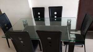 Dining area in 3 BHK Apartment at Madhuban Heights, Borivali West – for Rent