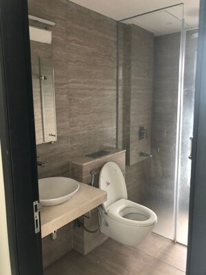 Bathroom in 3 BHK Apartment at Oberoi Realty Esquire, Goregaon East – for Rent