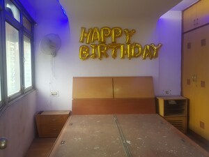 Living Room in 1 RK Apartment at Ansal Neelpadam , Vaishali Extension – for Rent