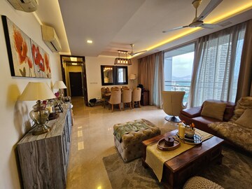 Living Room in 3 BHK Apartment at Oberoi Realty Exquisite, Goregaon East – for Rent