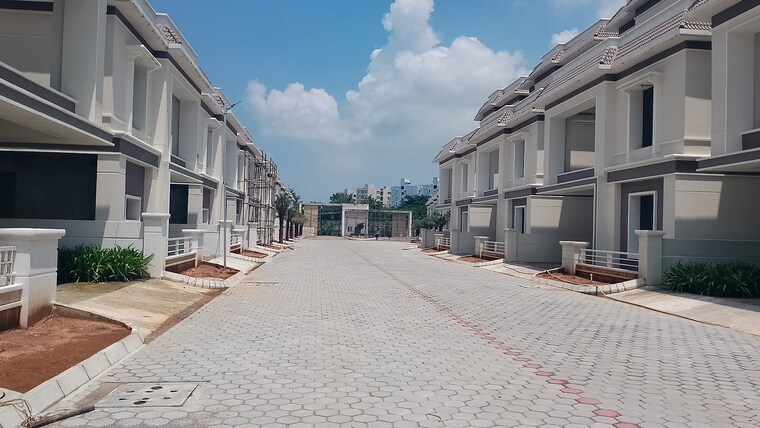 Exterior View, bachupally 5 Bedroom 3430 Sq.Ft. Villa In Bachupally Hyderabad 9537107